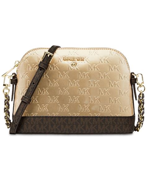 michael kors signature jet set charm crossbody|mk jet set crossbody small.